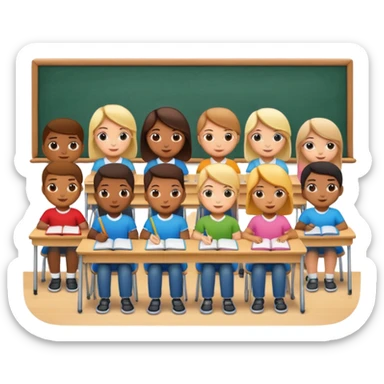 school classes sticker