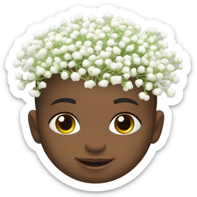baby’s breath sticker