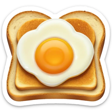 Egg toast sticker