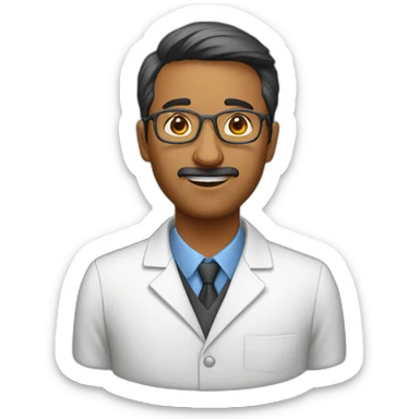Pharmacology Indian teacher  sticker