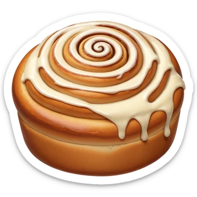 Cinnamon roll sticker