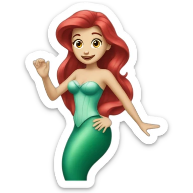 Ariel sticker