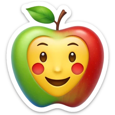 world with a bite sticker