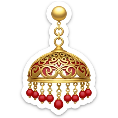 Jhumka single sticker