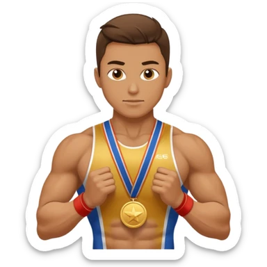 Champion with all respect sticker