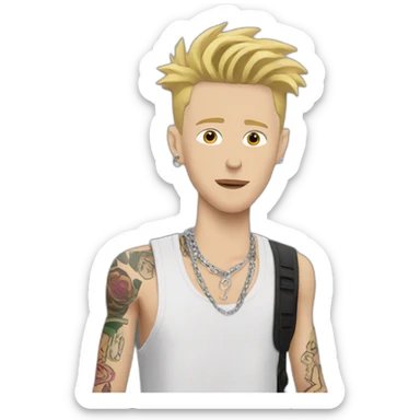 Machinegun kelly sticker