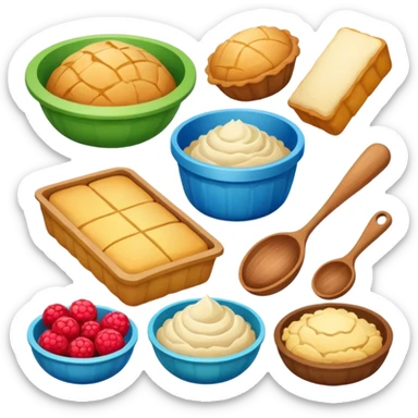 hobby baking ingredients sticker