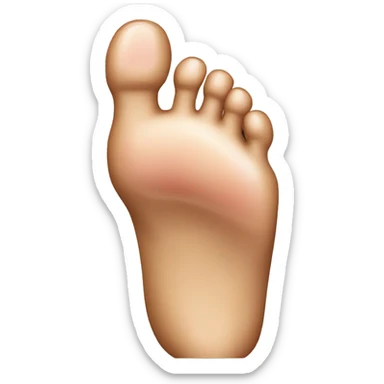 Stubbing toe sticker