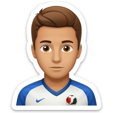 giordian de arrascaeta soccer player sticker