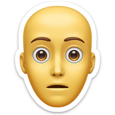 uncanny valley sticker