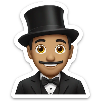 Juan Tamariz magician Spanish  sticker