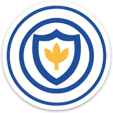 Copy the Leeds untied logo on the Internet  sticker