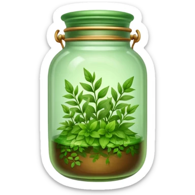 apocathery jar sticker