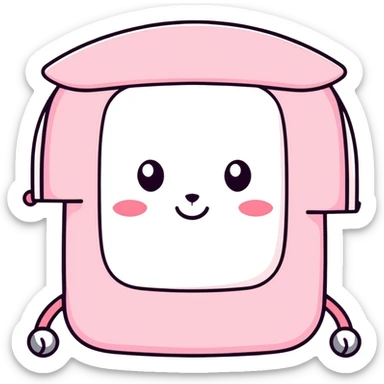 pink autofil sticker