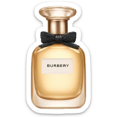 Burberry Goddess perfume  sticker