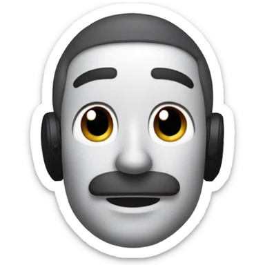 Dark AirPods MAX sticker