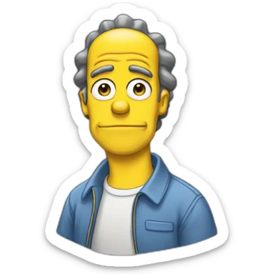 Moe-simpsons-facingforward sticker
