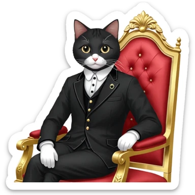 это должен быть юноша, одет в черную худи с балаклавой, которая закрывает только нос, рот, глаза цвета хамелион, но более коричневые, выглядит как зомби и еще немного длинные волнистые кудрявые волосы темно коричневого цвета, также добавь темный оттенок на задней фон sticker