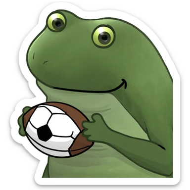 Flag football  sticker