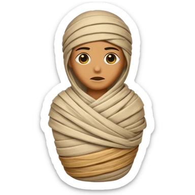 Mummy sticker