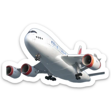 Airbus A380 sticker
