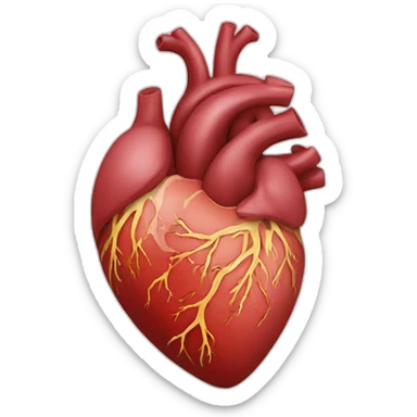 A human heart Quran sticker