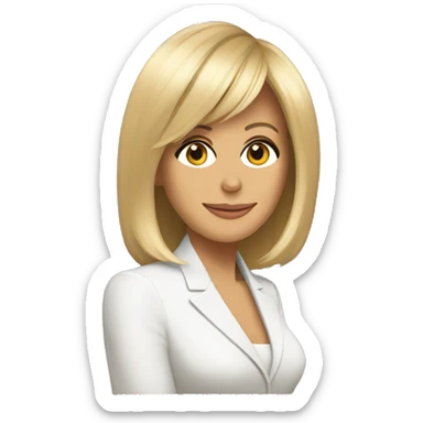 brigitte macron sticker