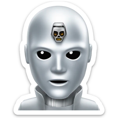 Phantom Cologne with silver robot sticker