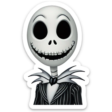 Jack skellington sticker