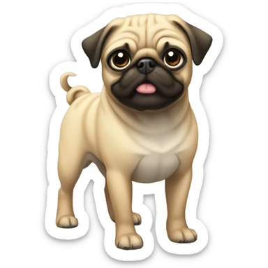 pug sticker