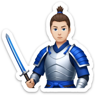 Steadfast Samurai sticker