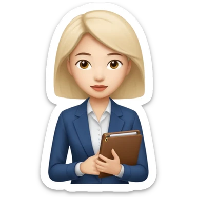 cewe ambis yang kerja mulu berkarier sticker