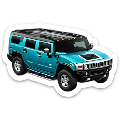 Hummer h2 sticker