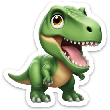 Baby T. rex  sticker