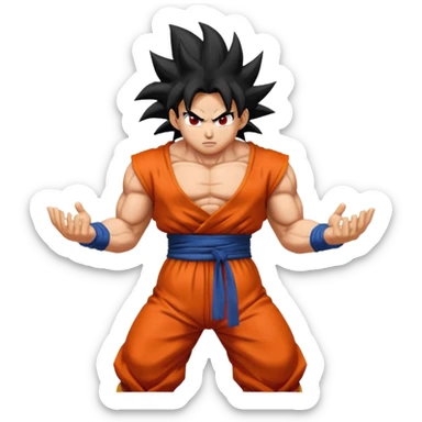 Goku super Saiyan 4 sticker