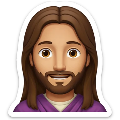 Jesus telling a story sticker