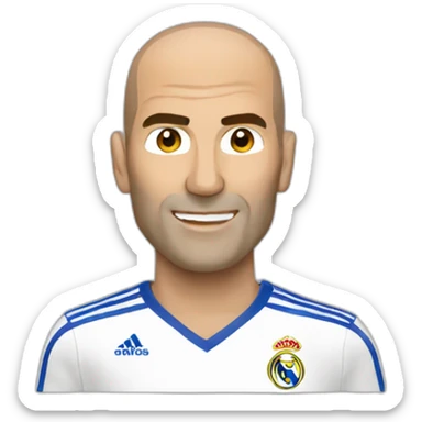 Zinédine zidane sticker