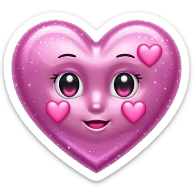 y2k heart sticker