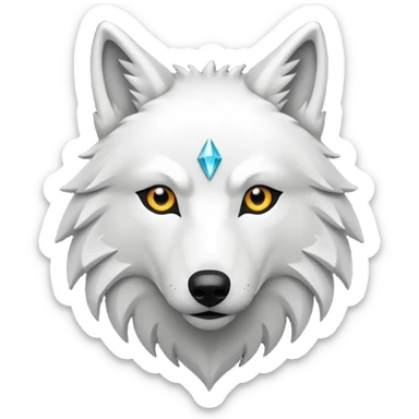 شعار مسلسل the witcher ذئب sticker