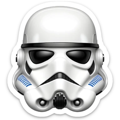 Stormtrooper Helmet  sticker