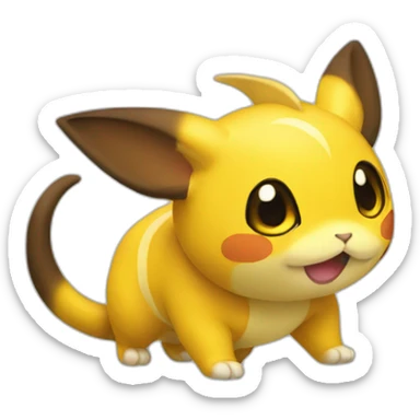 raichu sticker