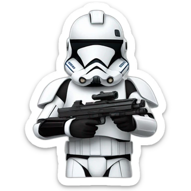Clone Trooper Star wars sticker