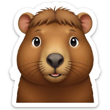 Kapibara sticker