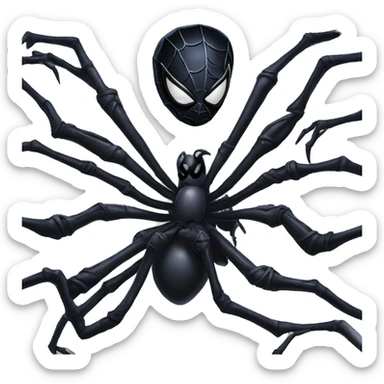 Spider man symbiote  sticker
