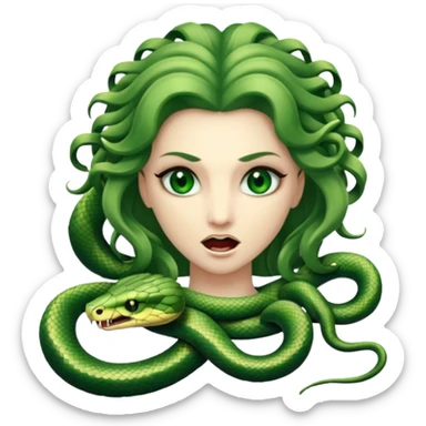 Medusa sticker