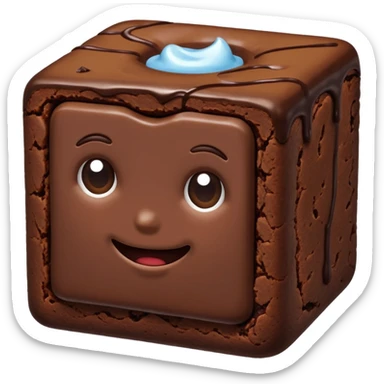 brownie sticker