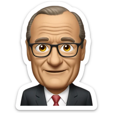 Jacques Chirac sticker