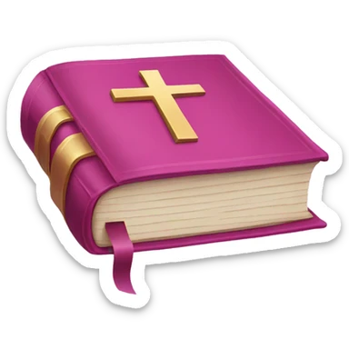 Pink Bible  sticker