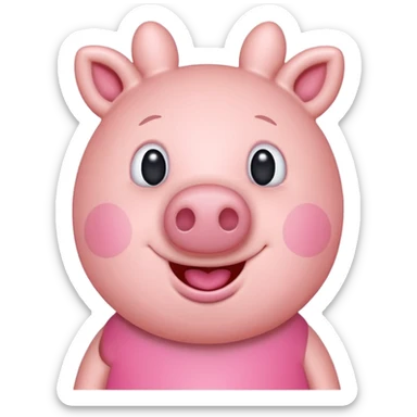 свинка пепа sticker