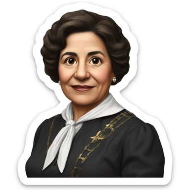 Julia Constancia de Burgos García was a Puerto Rican poet. As an advocate of Puerto Rican independence, she served as Secretary General of the Daughters of Freedom, the women's branch of the Puerto Rican Nationalist Party. burgundy sticker
